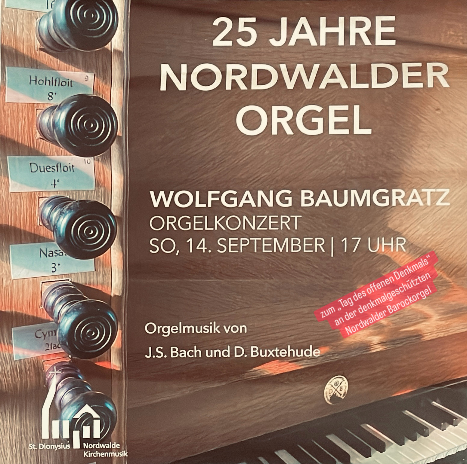 Plakat Konzert Baumgratz