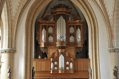 Mencke-Bensmann-Orgel in St. Dionysius Nordwalde